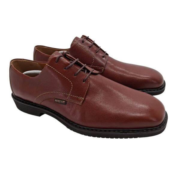 Mephisto Shoes Mens Size 12 Goodyear Welt Air-Relax Comfort Leather Portugal - Picture 1 of 14